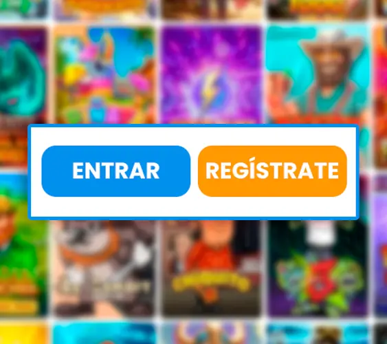 Botones de inicio de sesión y registro