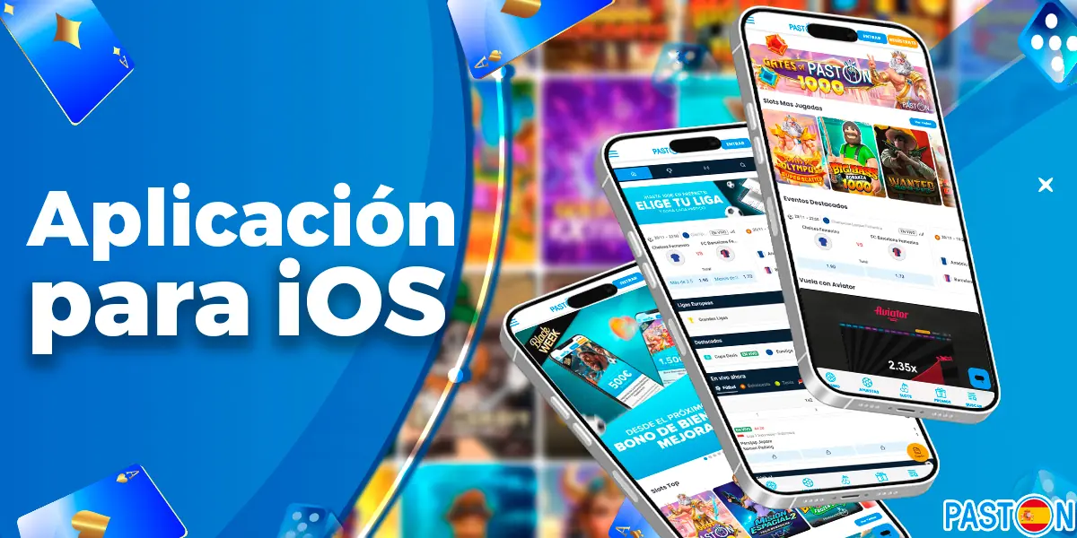 Aplicación Paston para usuarios de dispositivos iOS