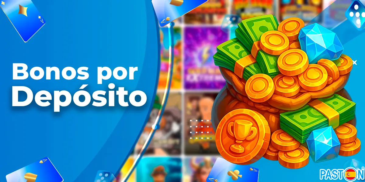 Bono de bienvenida: 200% en primer depósito hasta 500 € para Casino y Slots