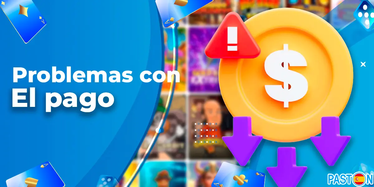 Problemas al pagar en el casino
